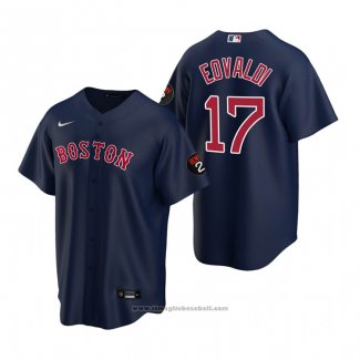 Maglia Baseball Uomo Boston Red Sox Nathan Eovaldi Replica Blu