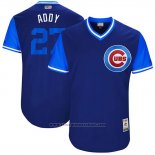 Maglia Baseball Uomo Chicago Cubs 2017 Little League World Series 27 Addison Russell
