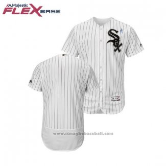 Maglia Baseball Uomo Chicago White Sox Bianco 2018 Festa del papa Flex Base