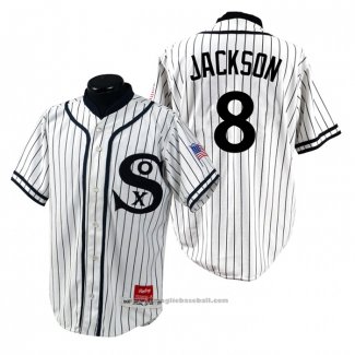 Maglia Baseball Uomo Chicago White Sox Bo Jackson 1990 Turn Back The Clock Bianco