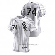 Maglia Baseball Uomo Chicago White Sox Eloy Jimenez Autentico Bianco