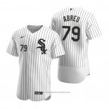 Maglia Baseball Uomo Chicago White Sox Jose Abreu Autentico 2020 Primera Bianco