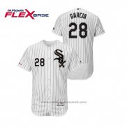 Maglia Baseball Uomo Chicago White Sox Leury Garcia Flex Base Bianco Nero