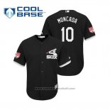 Maglia Baseball Uomo Chicago White Sox Yoan Moncada Cool Base Allenamento Primaverile 2019 Nero