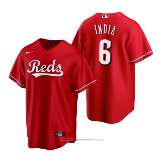 Maglia Baseball Uomo Cincinnati Reds Jonathan India Replica Rosso