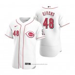 Maglia Baseball Uomo Cincinnati Reds Mychal Givens Autentico Home Bianco