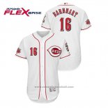 Maglia Baseball Uomo Cincinnati Reds Tucker Barnhart Flex Base Bianco