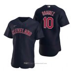 Maglia Baseball Uomo Cleveland Indians Harold Ramirez Autentico Alternato Blu