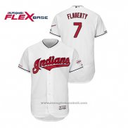 Maglia Baseball Uomo Cleveland Indians Ryan Flaherty 2019 All Star Flex Base Bianco