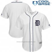 Maglia Baseball Uomo Detroit Tigers 2017 Stelle e Strisce Bianco Cool Base