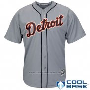 Maglia Baseball Uomo Detroit Tigers Grigio Cool Base