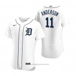 Maglia Baseball Uomo Detroit Tigers Sparky Anderson Autentico 2020 Primera Bianco