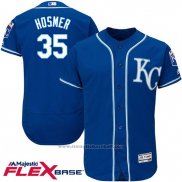 Maglia Baseball Uomo Kansas City Royals Eric Hosmer 35 Blu Flex Base Autentico Collection Giocatore