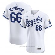 Maglia Baseball Uomo Kansas City Royals James Macarthur Home Elite Bianco