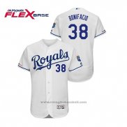 Maglia Baseball Uomo Kansas City Royals Jorge Bonifacio Flex Base Bianco