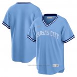 Maglia Baseball Uomo Kansas City Royals Road Cooperstown Collection Blu