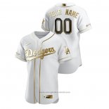 Maglia Baseball Uomo Los Angeles Dodgers Personalizzate Golden Edition Authentic Bianco