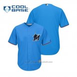 Maglia Baseball Uomo Miami Marlins Cool Base Personalizzate 2019 Blu