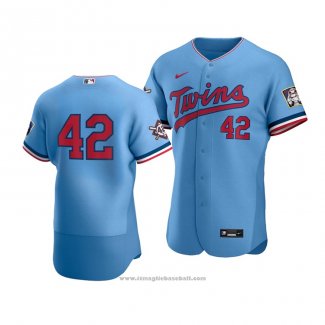 Maglia Baseball Uomo Minnesota Twins Jackie Robinson Day Autentico Blu