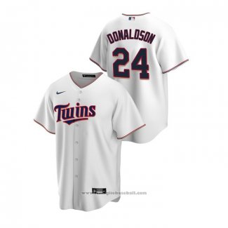 Maglia Baseball Uomo Minnesota Twins Josh Donaldson Replica Home Bianco