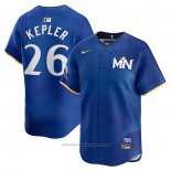 Maglia Baseball Uomo Minnesota Twins Max Kepler 2024 City Connect Limited Blu