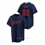 Maglia Baseball Uomo Minnesota Twins Miguel Sano 2020 Replica Alternato Blu