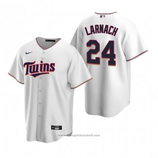 Maglia Baseball Uomo Minnesota Twins Trevor Larnach Replica Home Bianco