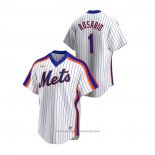 Maglia Baseball Uomo New York Mets Amed Rosario Cooperstown Collection Home Bianco