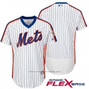 Maglia Baseball Uomo New York Mets Bianco Flex Base