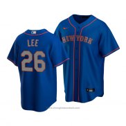 Maglia Baseball Uomo New York Mets Khalil Lee Replica Alternato Blu