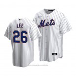 Maglia Baseball Uomo New York Mets Khalil Lee Replica Home Bianco