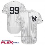 Maglia Baseball Uomo New York Yankees Aaron Judge Bianco Flex Base