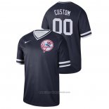 Maglia Baseball Uomo New York Yankees Personalizzate Cooperstown Collection Legend Blu