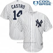 Maglia Baseball Uomo New York Yankees Starlin Castro Cool Base
