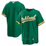 Maglia Baseball Uomo Oakland Athletics Alternato Replica Verde