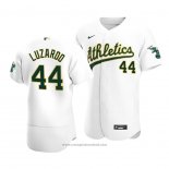 Maglia Baseball Uomo Oakland Athletics Jesus Luzardo Autentico Primera Bianco