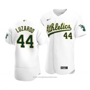 Maglia Baseball Uomo Oakland Athletics Jesus Luzardo Autentico Primera Bianco