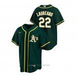 Maglia Baseball Uomo Oakland Athletics Ramon Laureano Alternato Replica Verde