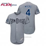 Maglia Baseball Uomo Padres Wil Myers 50 Aniversario Road Flex Base Grigio