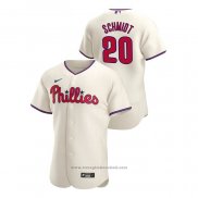 Maglia Baseball Uomo Philadelphia Phillies Mike Schmidt Autentico 2020 Alternato Crema