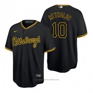 Maglia Baseball Uomo Pittsburgh Pirates Bryan Reynolds Replica Nero