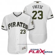 Maglia Baseball Uomo Pittsburgh Pirates David Freese Bianco 2018 Home Alternato Flex Base