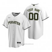 Maglia Baseball Uomo Pittsburgh Pirates Personalizzate Alternato Replica Bianco