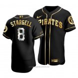 Maglia Baseball Uomo Pittsburgh Pirates Willie Stargell Golden Edition Autentico Nero