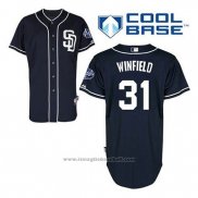 Maglia Baseball Uomo San Diego Padres Dave Winfield 31 Blu Alternato Cool Base