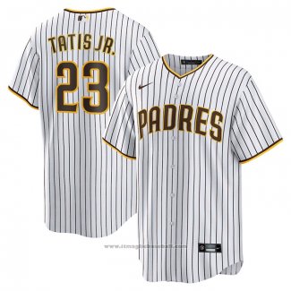 Maglia Baseball Uomo San Diego Padres Fernando Tatis JR. Alternato Autentico Marrone