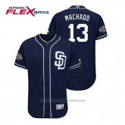 Maglia Baseball Uomo San Diego Padres Manny Machado Flex Base 50 Aniversario Alternato Blu