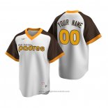 Maglia Baseball Uomo San Diego Padres Personalizzate Cooperstown Collection Primera Bianco