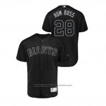 Maglia Baseball Uomo San Francisco Giants Buster Posey 2019 Players Weekend Autentico Nero