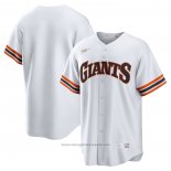 Maglia Baseball Uomo San Francisco Giants Home Cooperstown Collection Bianco